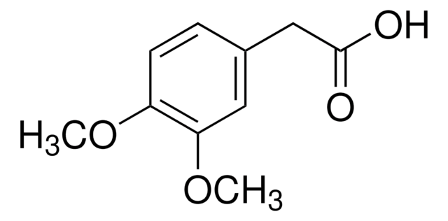 (3,4-Dimethoxyphenyl)acetic acid structure, CAS 93-40-3