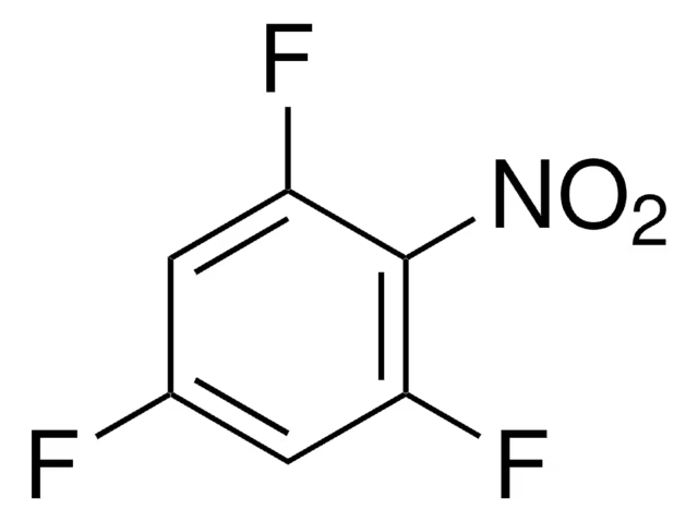 2,4,6-Trifluoronitrobenzene structure, CAS 315-14-0