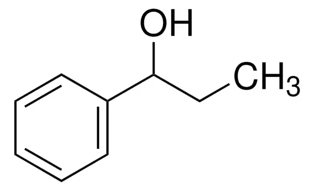 1-Phenyl-1-propanol structure, CAS 93-54-9