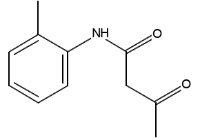 2'-Methylacetoacetanilide structure, CAS 93-68-5
