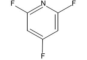 2,4,6-Trifluoropyridine structure, CAS 3512-17-2