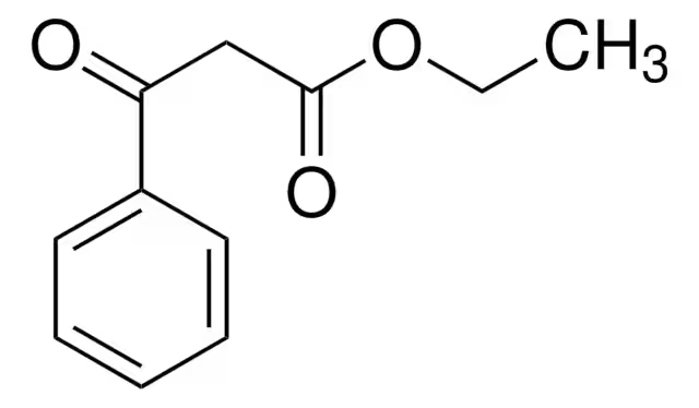 Ethyl benzoylacetate structure, CAS 94-02-0