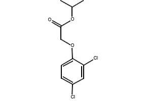Isopropyl 2,4-dichlorophenoxyacetate structure, CAS 94-11-1
