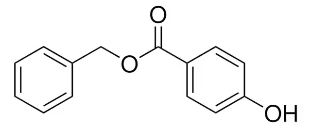 Benzyl 4-hydroxybenzoate structure, CAS 94-18-8