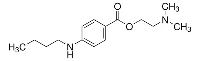 Tetracaine structure, CAS 94-24-6