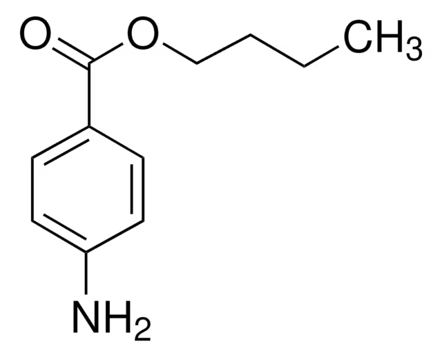 Butyl 4-aminobenzoate structure, CAS 94-25-7