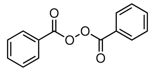 Benzoyl peroxide structure, CAS 94-36-0