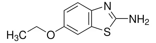 2-Amino-6-ethoxybenzothiazole structure, CAS 94-45-1