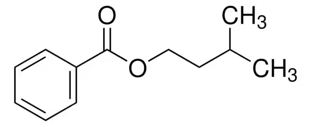 Isoamyl benzoate structure, CAS 94-46-2
