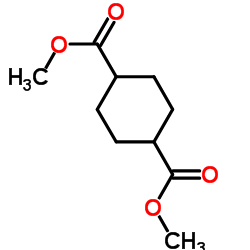 Dimethyl 1,4-cyclohexanedicarboxylate structure, CAS 94-60-0