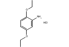 2,5-Diethoxyaniline structure, CAS 94-85-9