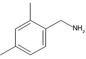 2,4-Dimethylbenzylamine structure, CAS 94-98-4