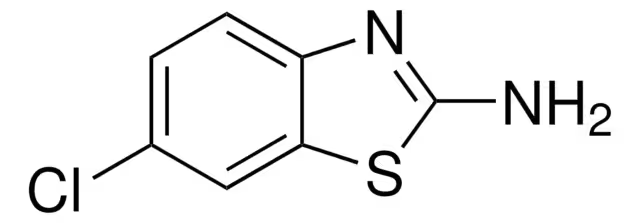 2-Amino-6-chlorobenzothiazole structure, CAS 95-24-9