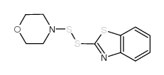 2-(Morpholinodithio)benzothiazole structure, CAS 95-32-9