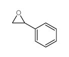 Styrene oxide structure, CAS 96-09-3