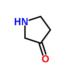 3-Pyrrolidinone structure, CAS 96-42-4