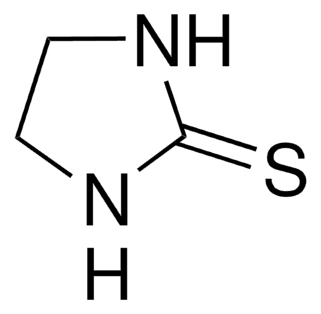 Ethlenethiourea structure, CAS 96-45-7