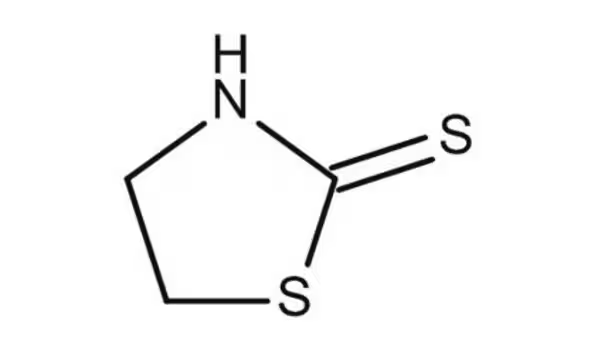 2-Mercaptothiazoline structure, CAS 96-53-7