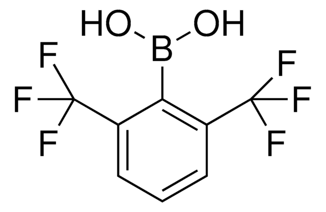2,4-Bis(trifluoromethyl)benzeneboronic acid structure, CAS 153254-09-2