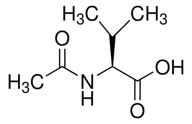 N-Acetyl-L-valine structure, CAS 96-81-1