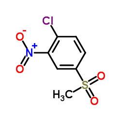 4-Chloro-3-nitrophenyl methyl sulfone structure, CAS 97-07-4