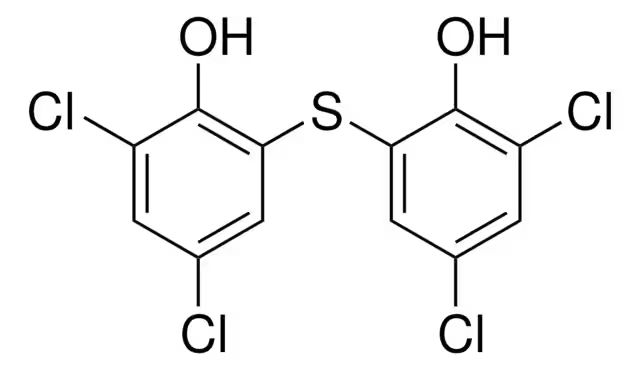 Bithionol structure, CAS 97-18-7