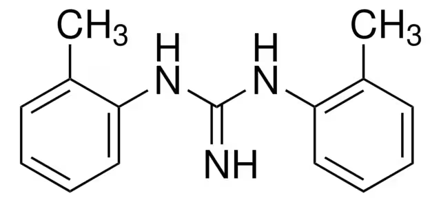 Di-o-tolylguanidine structure, CAS 97-39-2