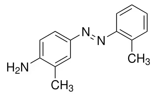 Solvent Yellow 3 structure, CAS 97-56-3