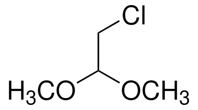 Dimethylchloroacetal structure, CAS 97-97-2