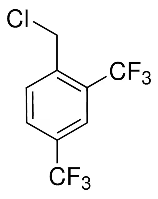 2,4-Bis(trifluoromethyl)benzyl chloride structure, CAS 195136-46-0