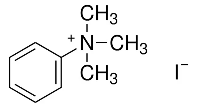 Phenyltrimethylammonium iodide structure, CAS 98-04-4