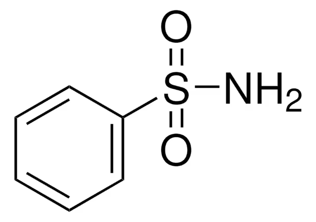 Benzenesulfonamide structure, CAS 98-10-2
