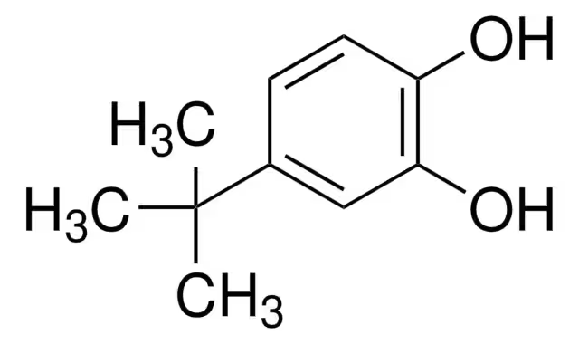 4-tert-Butylcatechol structure, CAS 98-29-3