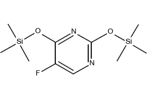 2,4-Bis(trimethylsilyl)-5-fluorouracil structure, CAS 17242-85-2