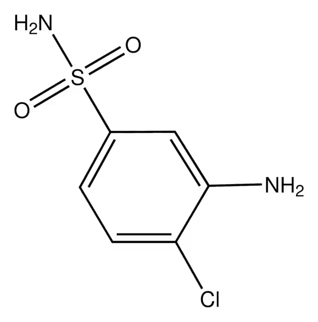 4-Chlorobenzenesulfonamide structure, CAS 98-64-6