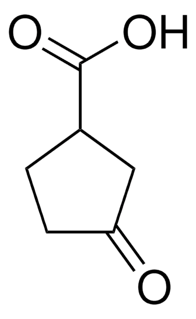 3-Oxocyclopentanecarboxylic acid structure, CAS 98-78-2