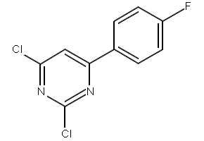 2,4-Diamino-6-(4-fluorophenyl)pyrimidine structure, CAS 175137-25-4