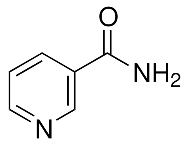 Nicotinamide structure, CAS 98-92-0
