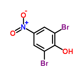 2,6-Dibromo-4-nitrophenol structure, CAS 99-28-5
