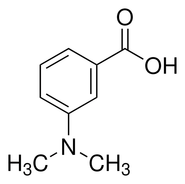 3-(Dimethylamino)benzoic acid structure, CAS 99-64-9