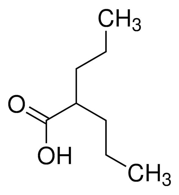 2-Propylpentanoic acid structure, CAS 99-66-1