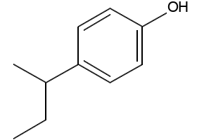 4-(2-Butyl)phenol structure, CAS 99-71-8