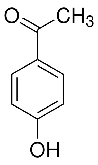 4'-Hydroxyacetophenone structure, CAS 99-93-4