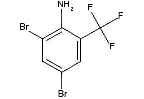 2,4-Dibromo-6-(trifluoromethyl)aniline structure, CAS 71757-14-7