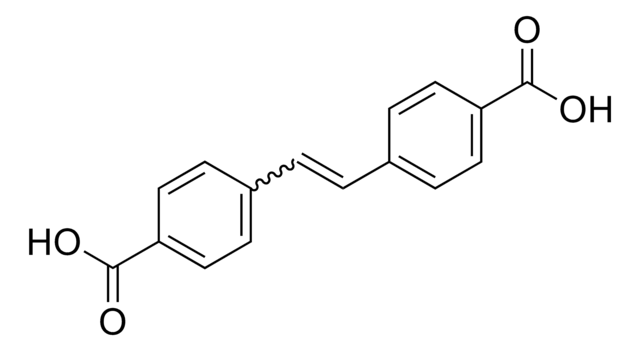 4,4'-Stilbenedicarboxylic acid structure, CAS 100-31-2