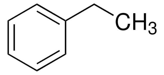 Ethylenzene structure, CAS 100-41-4