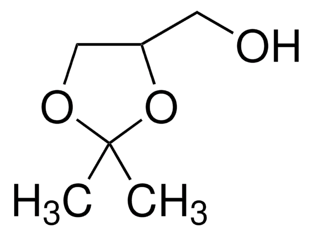 Solketal structure, CAS 100-79-8