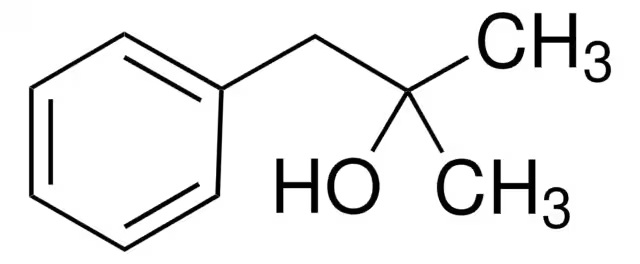 2-Methyl-1-phenyl-2-propanol structure, CAS 100-86-7