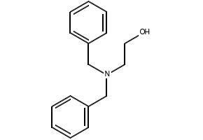 N,N-Dibenzylethanolamine structure, CAS 101-06-4