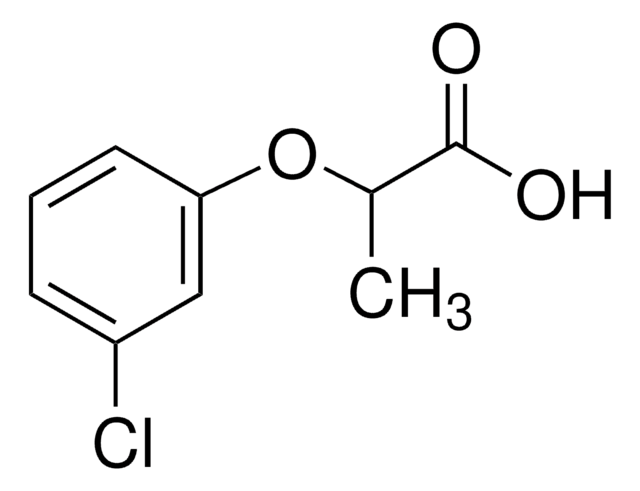2-(3-Chlorophenoxy)-propionic acid structure, CAS 101-10-0